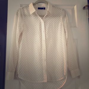 Sexy Sheer White Blouse